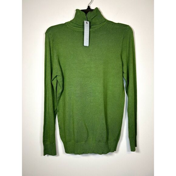 NWT green turtle neck sweater - Picture 2 of 3